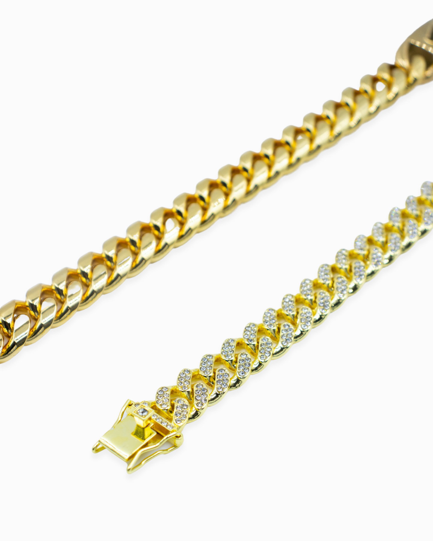 18k Gold Deluxe Diamond Chain